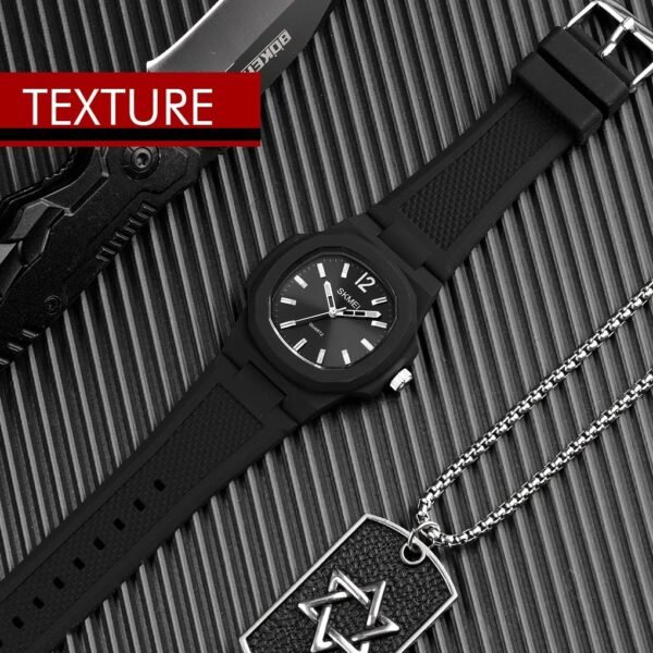 SKMEI Fashion Sport Mens and woman Wristwatches Time Male Clock Waterproof relogios masculinos Casual Quartz Watch, 1717 - Image 5