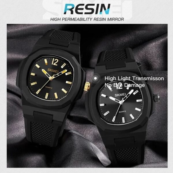 SKMEI Fashion Sport Mens and woman Wristwatches Time Male Clock Waterproof relogios masculinos Casual Quartz Watch, 1717 - Image 6